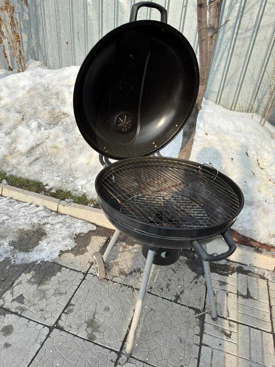Мобильный угольный гриль start grill