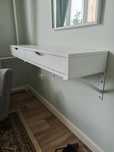 Навесная полка с ящиками 119×31 см IKEA