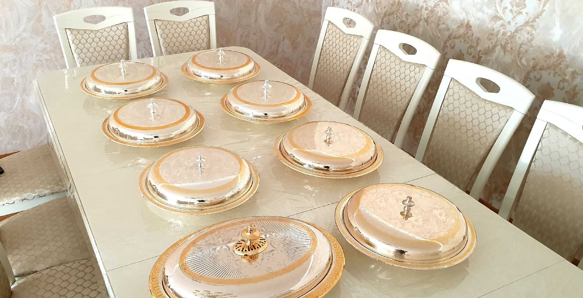 Астау «АЛТЫН ОЮ» на 5-7 персон для подачи МЯСО, жаркое, плов, манты