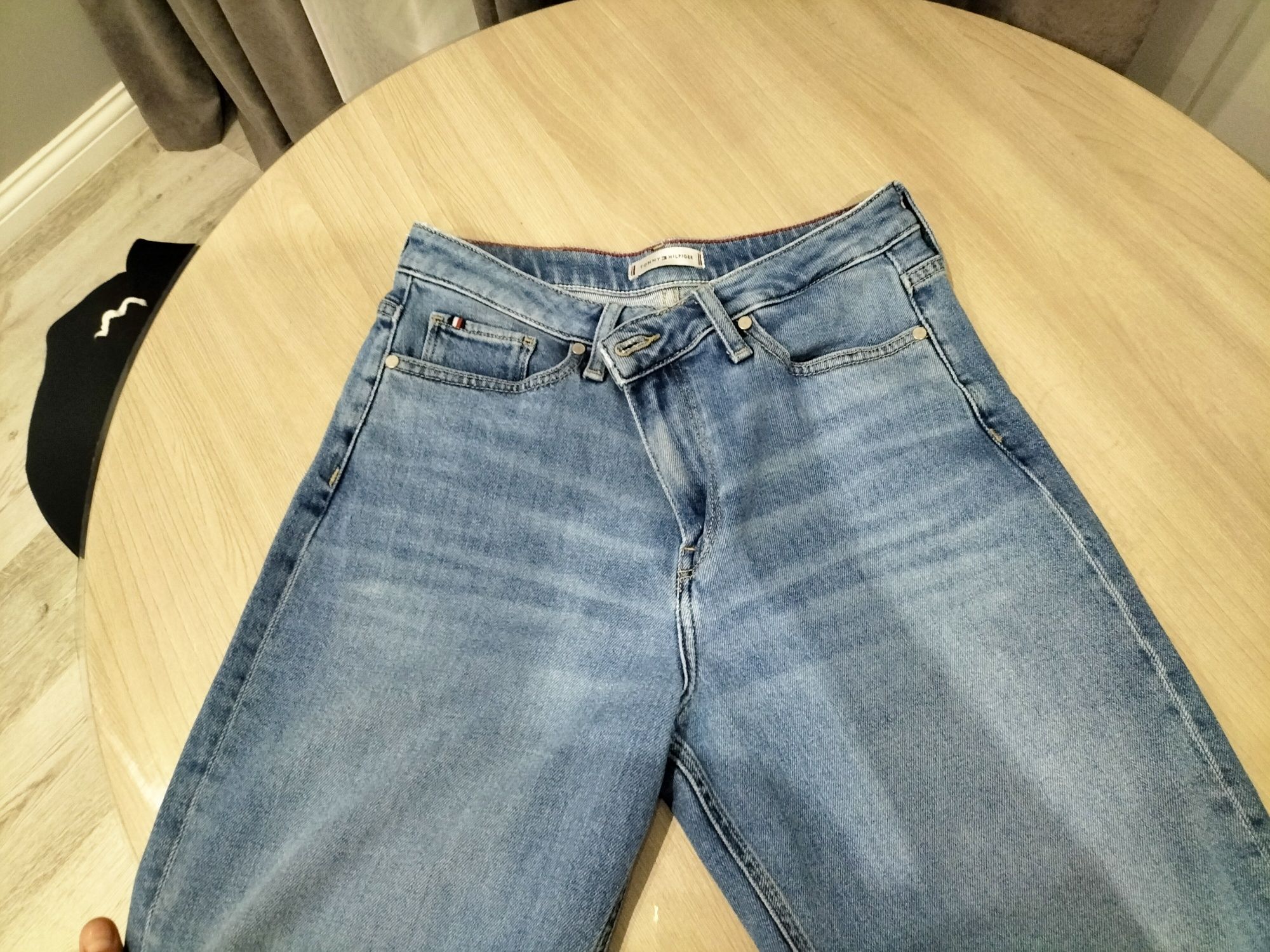 Женские синие джинсы GRAMERCY TAPERED HW A LAY