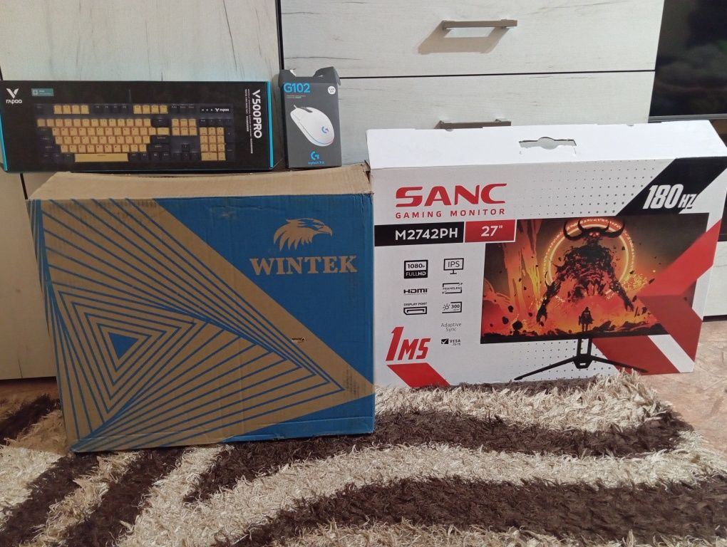 Мощный игровой. i5 13400F/RTX 4060 Ti. Полный комплект.