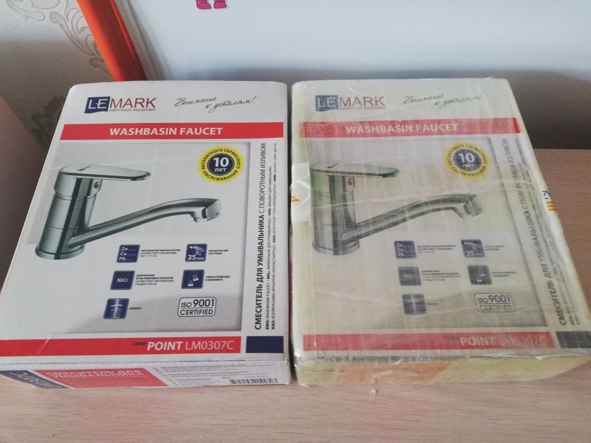Смеситель Lemark, новый