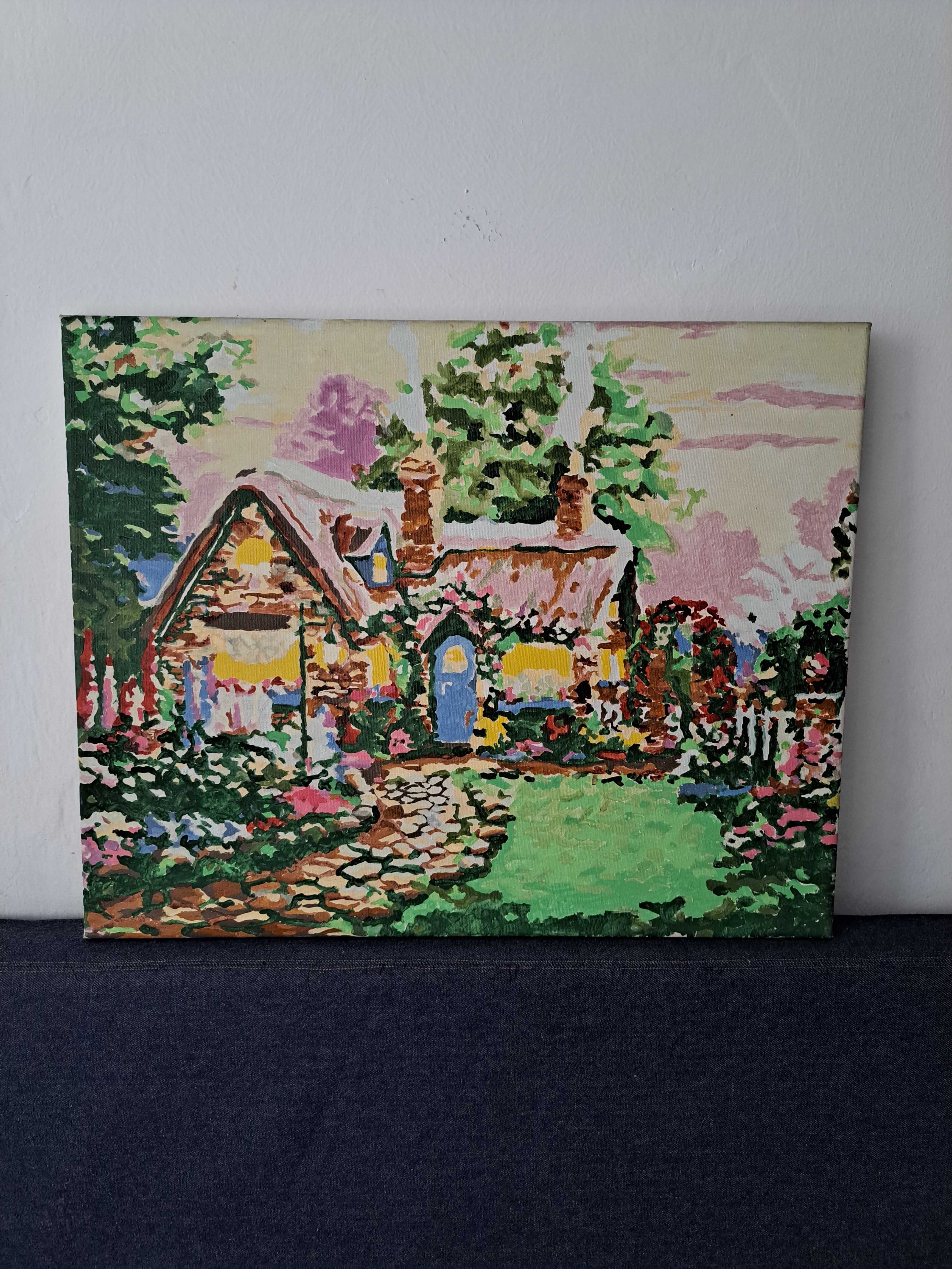 Картины, шелкография, акрил.