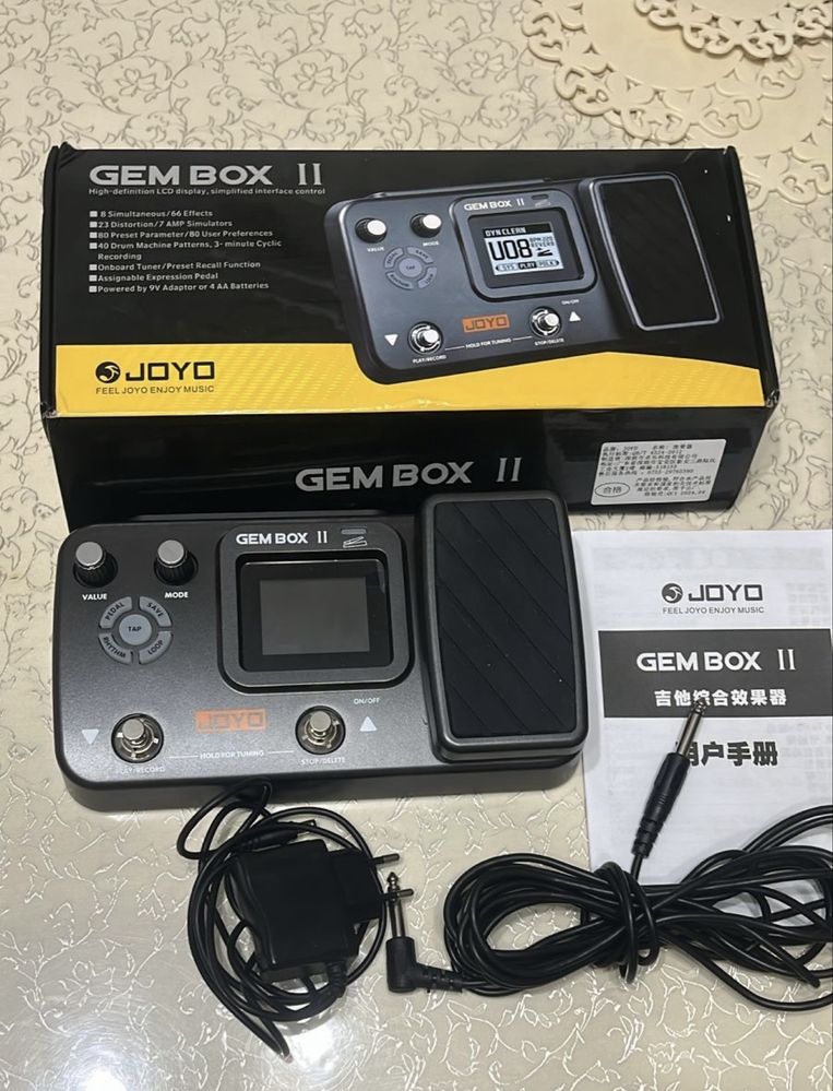 Процессор для эффектов Joyo GEM-BOX-II