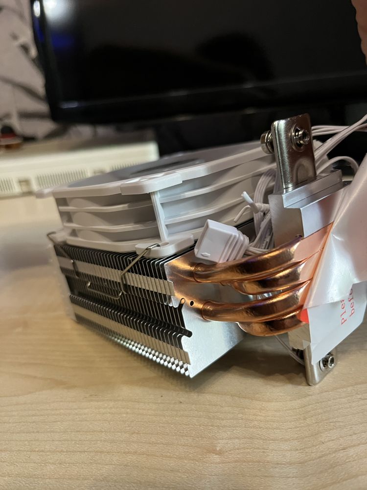 Куллер 115x/1200/1700/1851 AMD AM4/AM5 (белый)