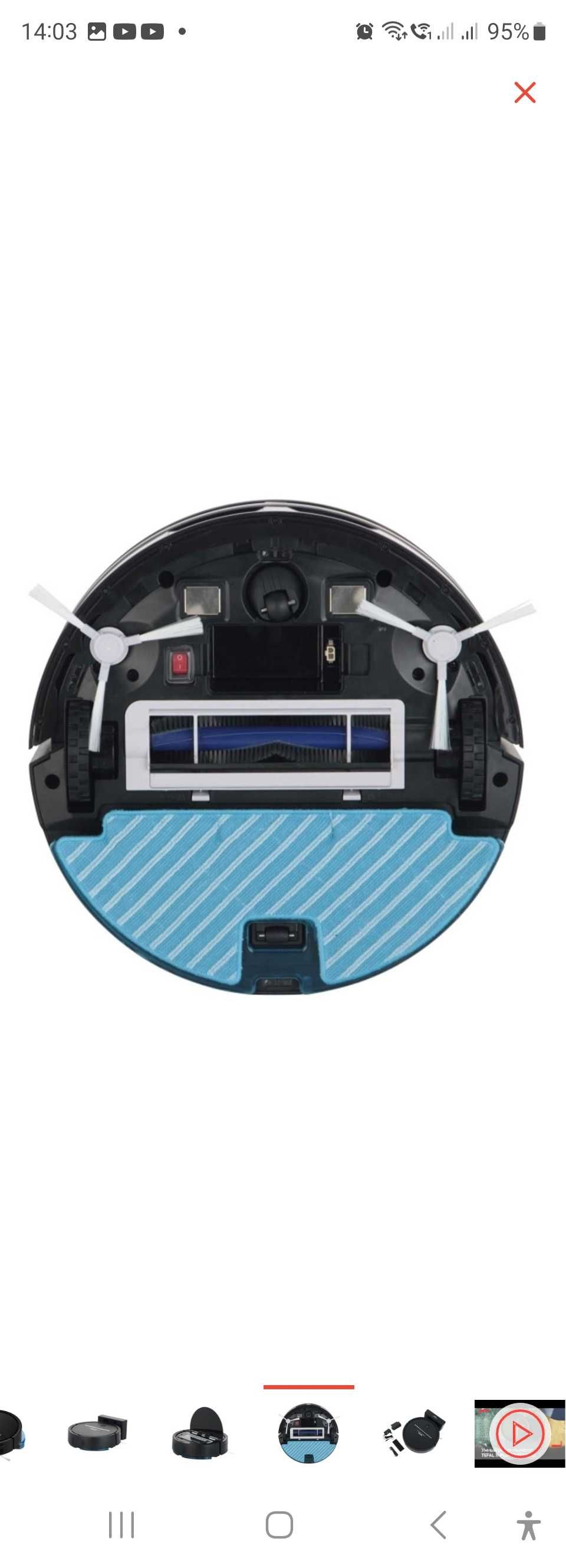 Робот пылесос Tefal, 80