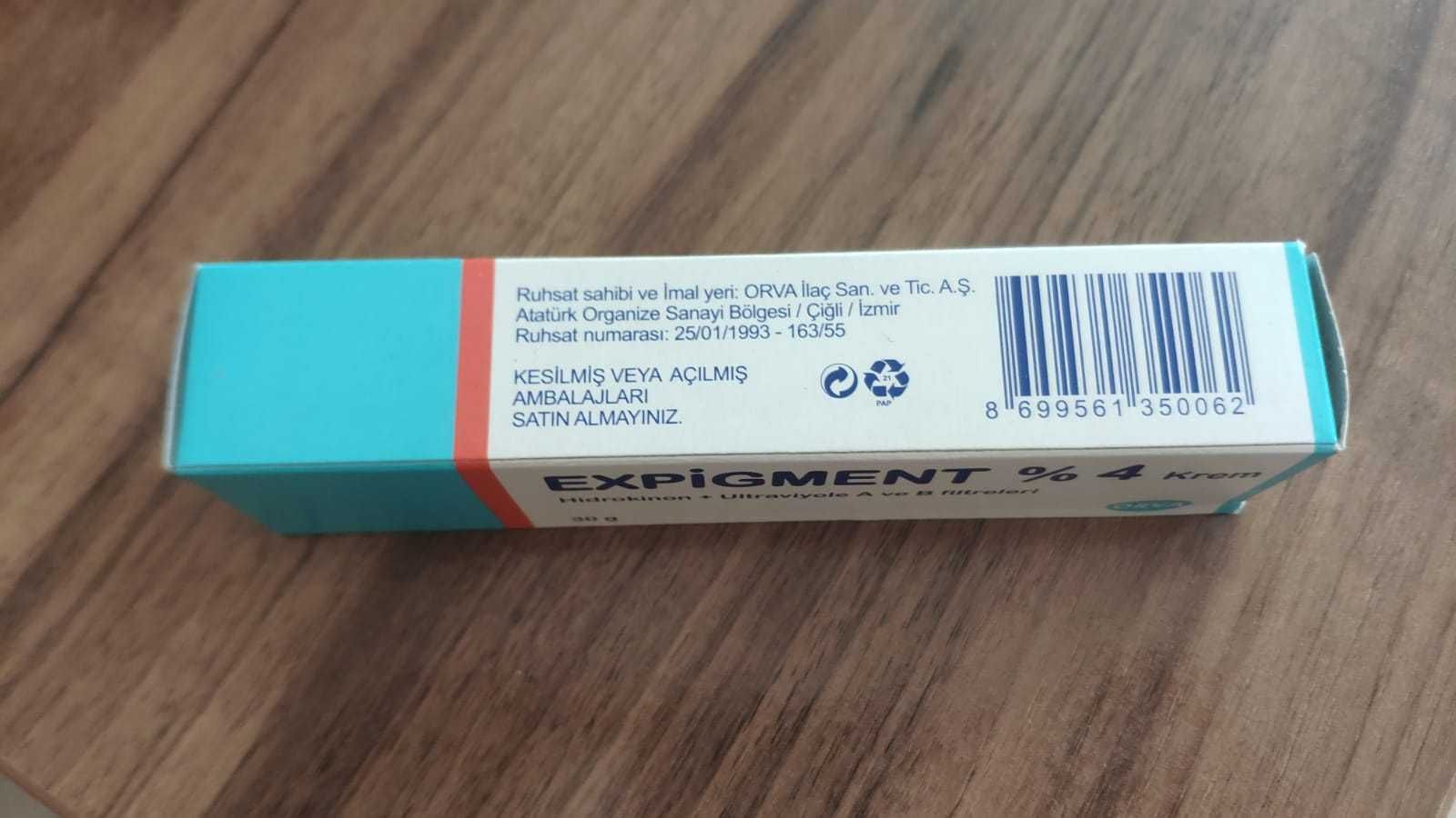 Крем expigment, экспигмент