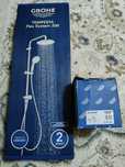 Душевая система GROHE New Tempesta 200 хром + смеситель Evrostyle