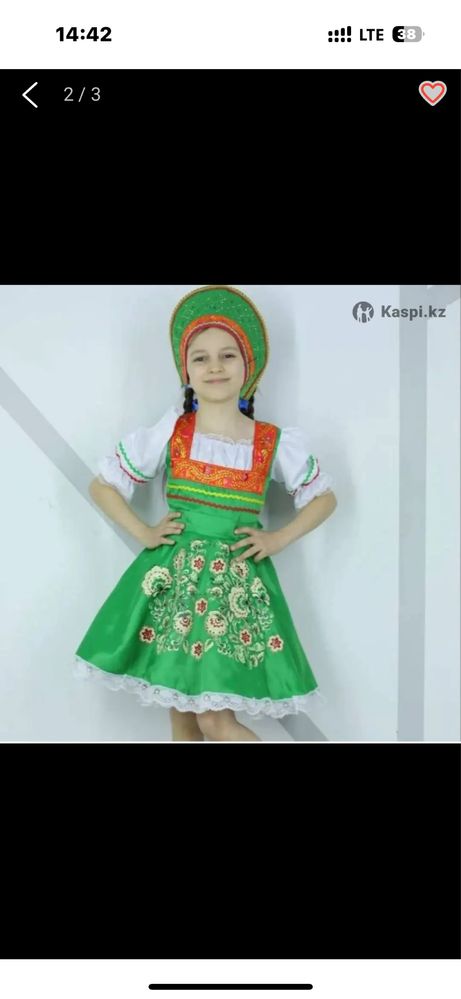 Узбекские и русские костюмы для девочек