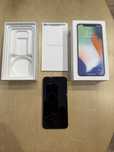 iphone X, 256 gb, silver