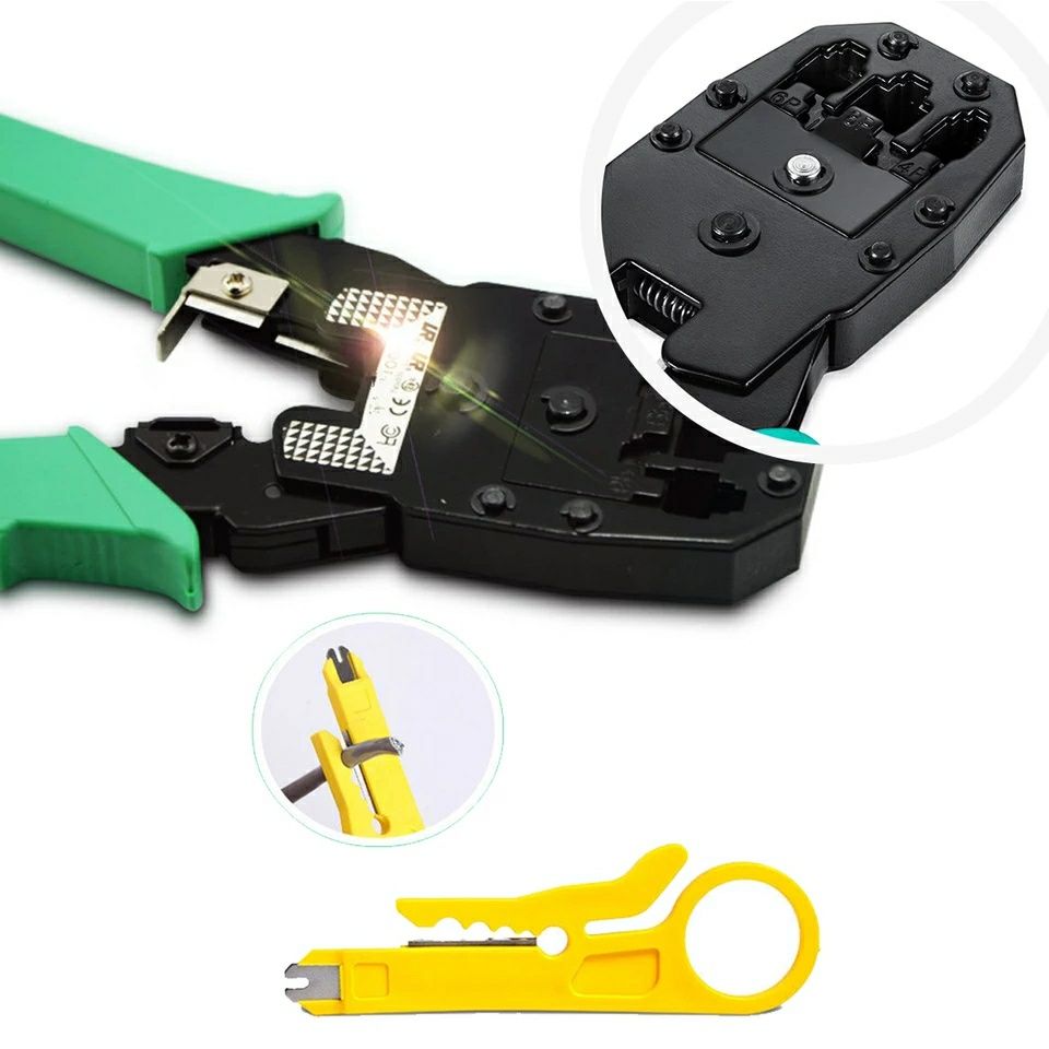 Обжимные щипцы RJ45, RJ11, RJ12.  Качественные. Алматы