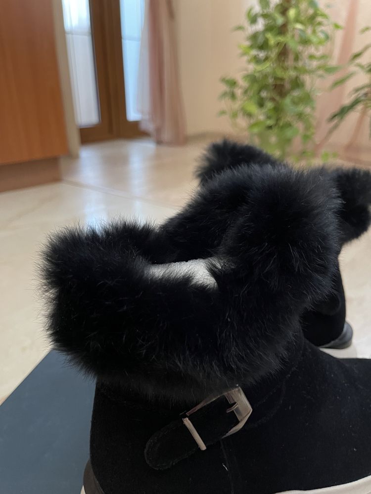 Продам новые зимние ботильоны, р38 Braska