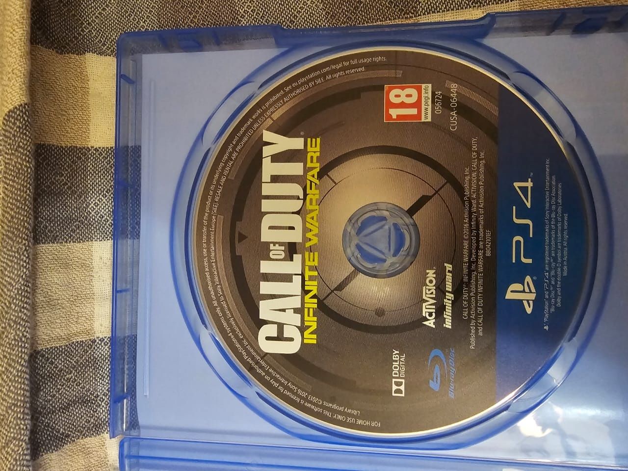 Игра на ps4 Call of duty Infinte warfare