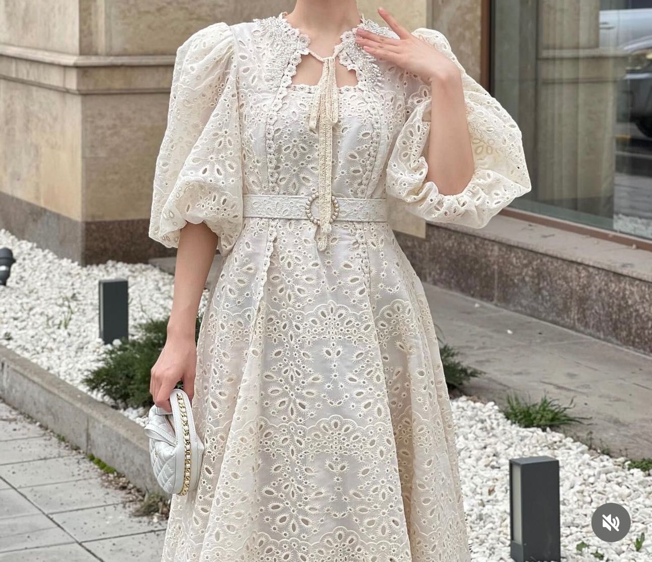 Платье макси длины
