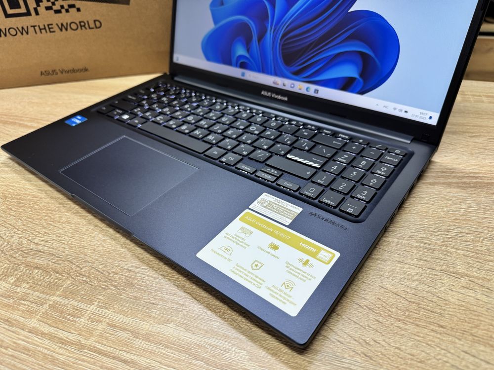 Ноутбук Asus VivoBook 15 Intel Core i3-1215U/RAM 8GB/SSD 512GB/6-ядер