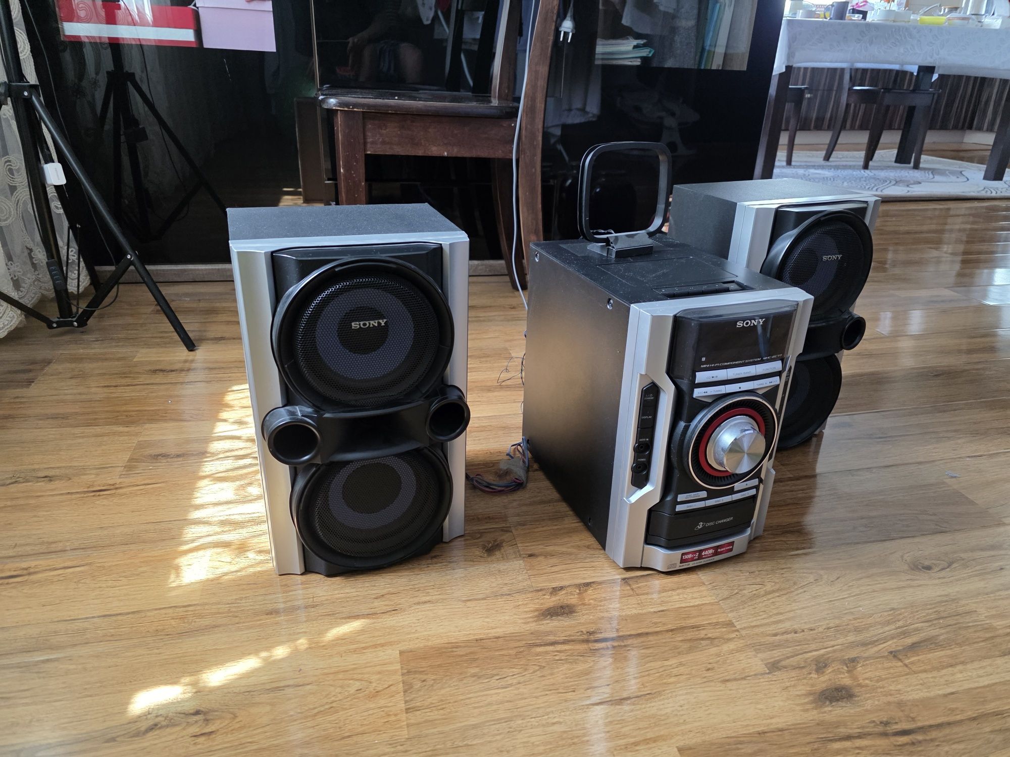 мини-компонентная система sony mhc-ec77.