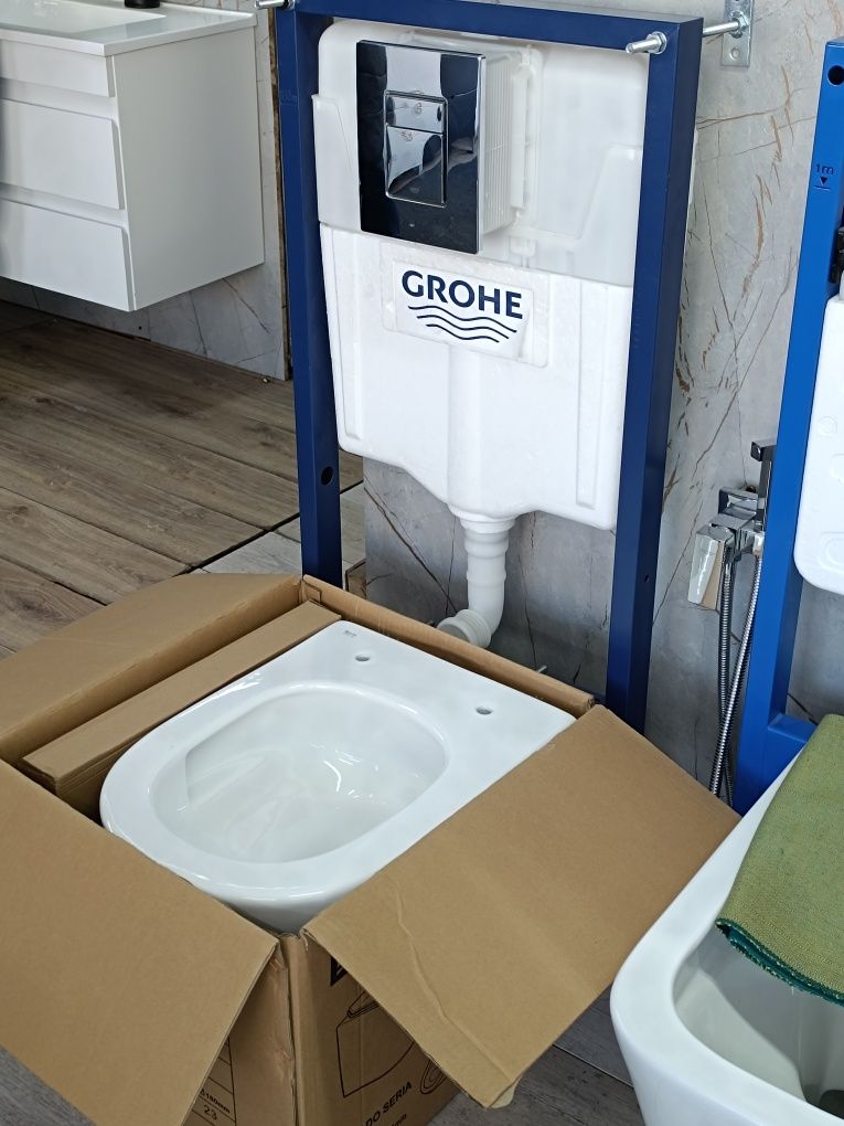 инсталляция Grohe ,