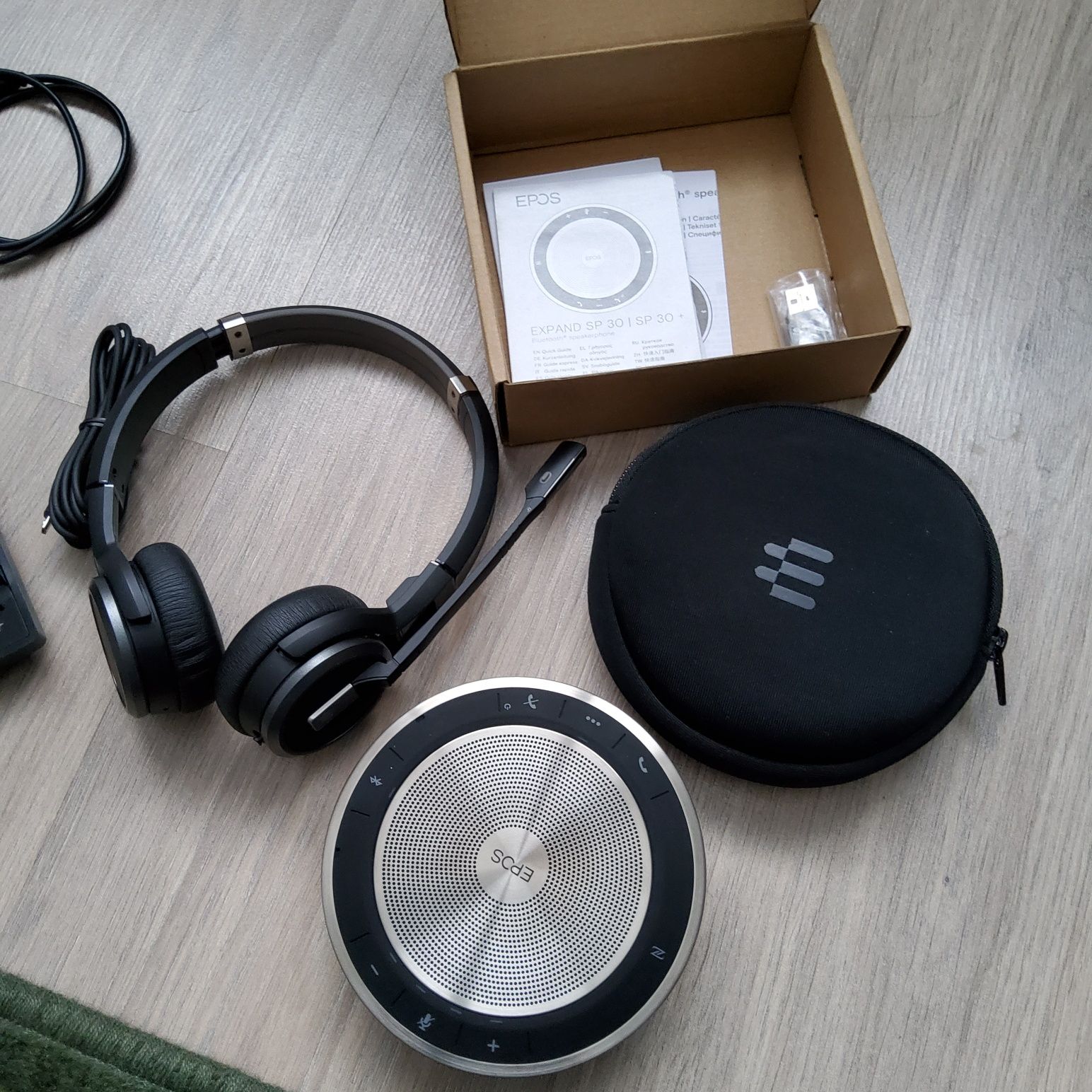 Наушники Sennheiser Epos Expand SDW 3 Гарнитура Акустика Музыка DECT