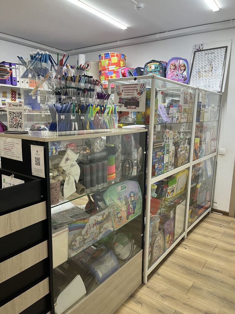 Продажа Канцелярского магазина +полиграфические услуги на Левом берегу