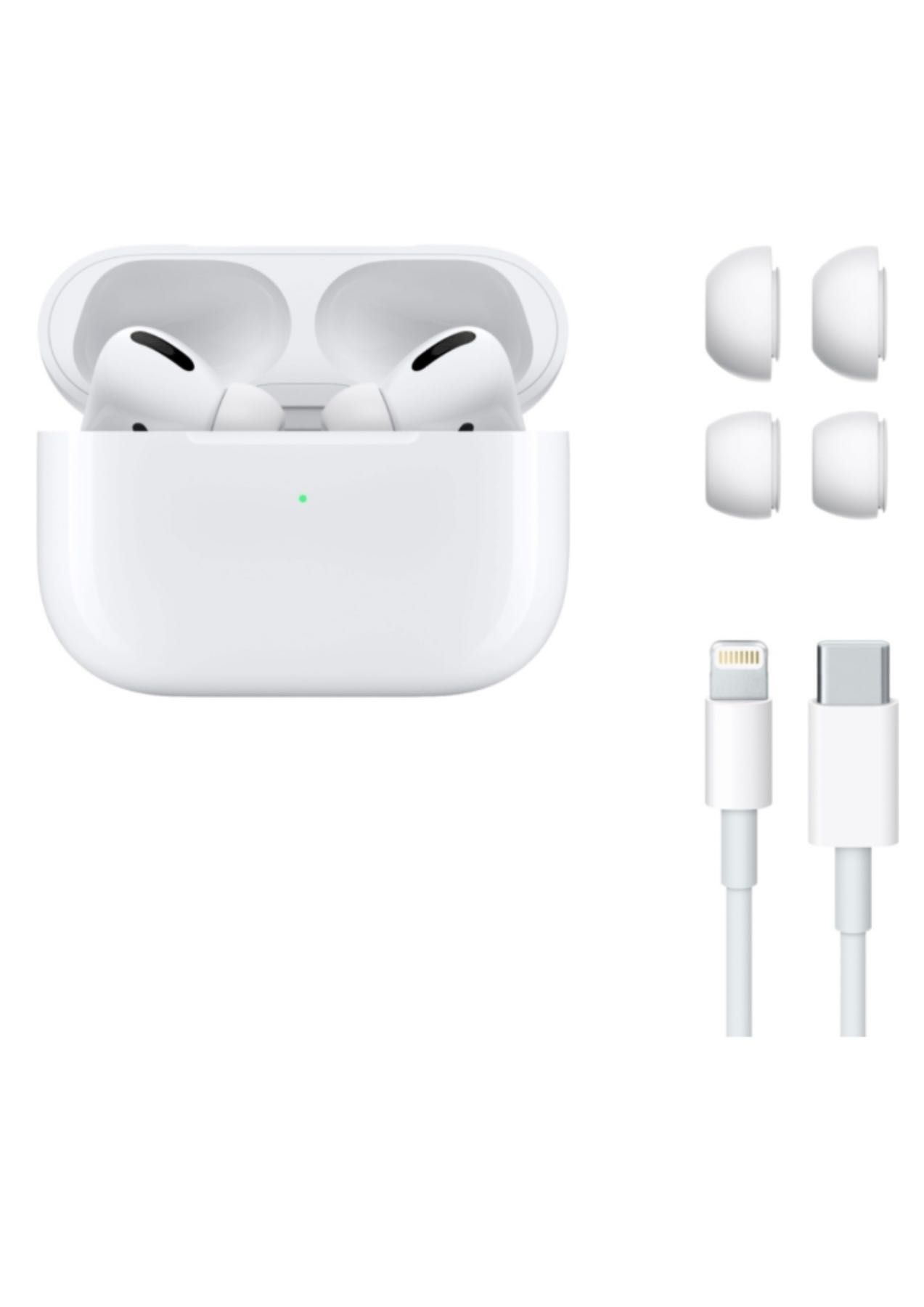 Наушники Apple AirPods Pro with Lightning/Wireless Charging белый