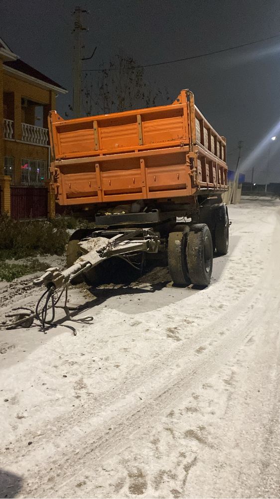 Камаз с прицепом