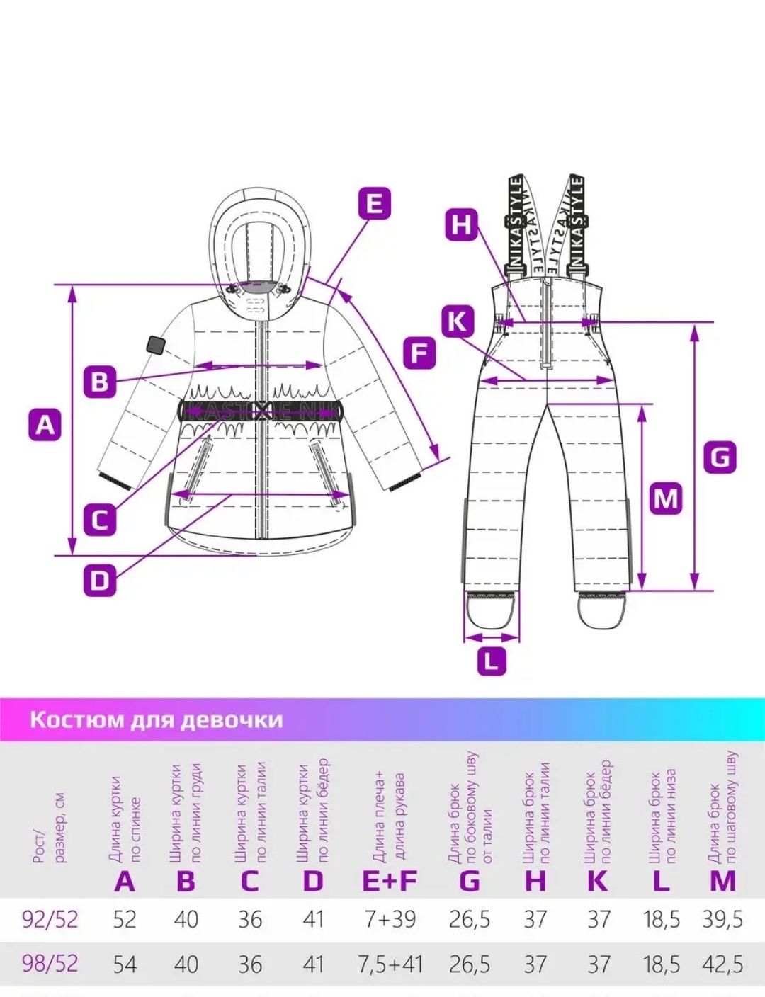 Детский зимний комплект