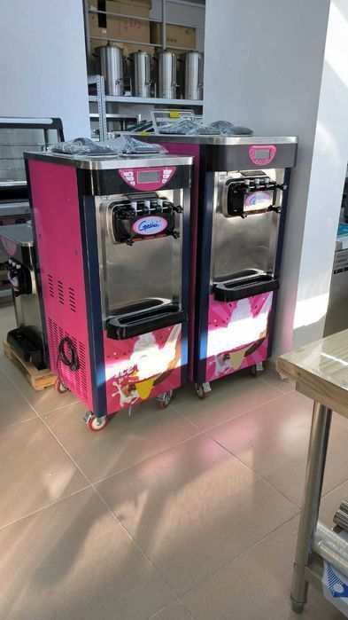 Жұмсақ балмұздақ мұздатқышы 380 вольт Фризер для мороженого