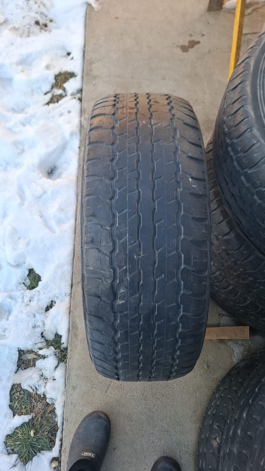 Продам шины Dunlop Grandtrek, б/у, 275/65r17 115T AT22