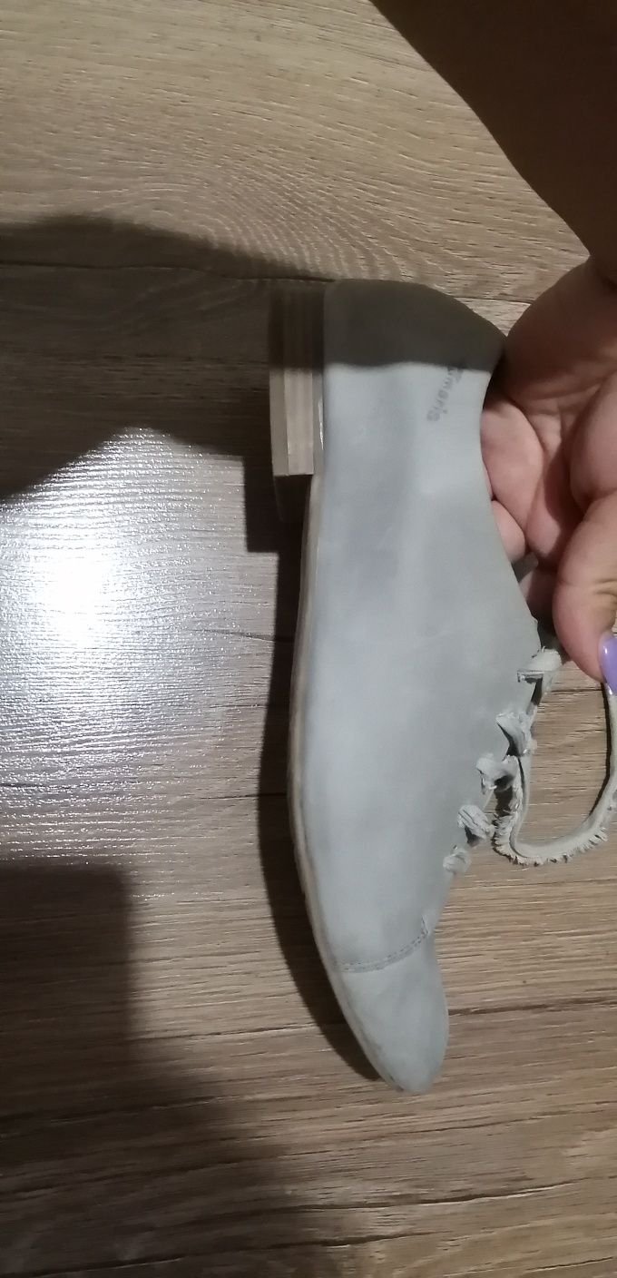 Кожаные туфли Tamaris