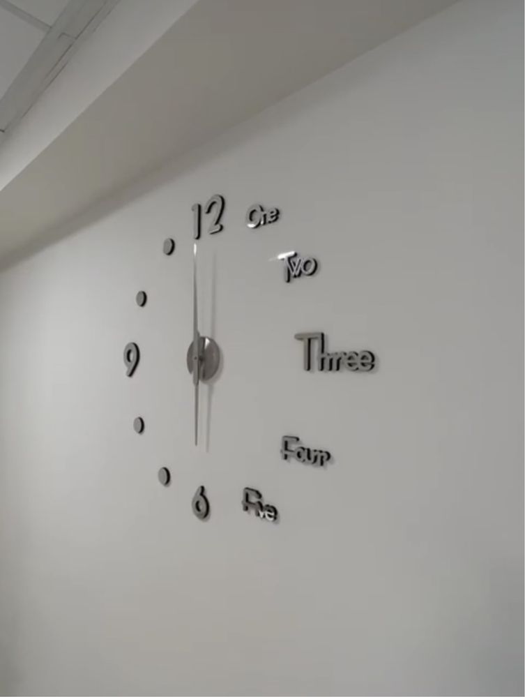 3 Д часы на стенные