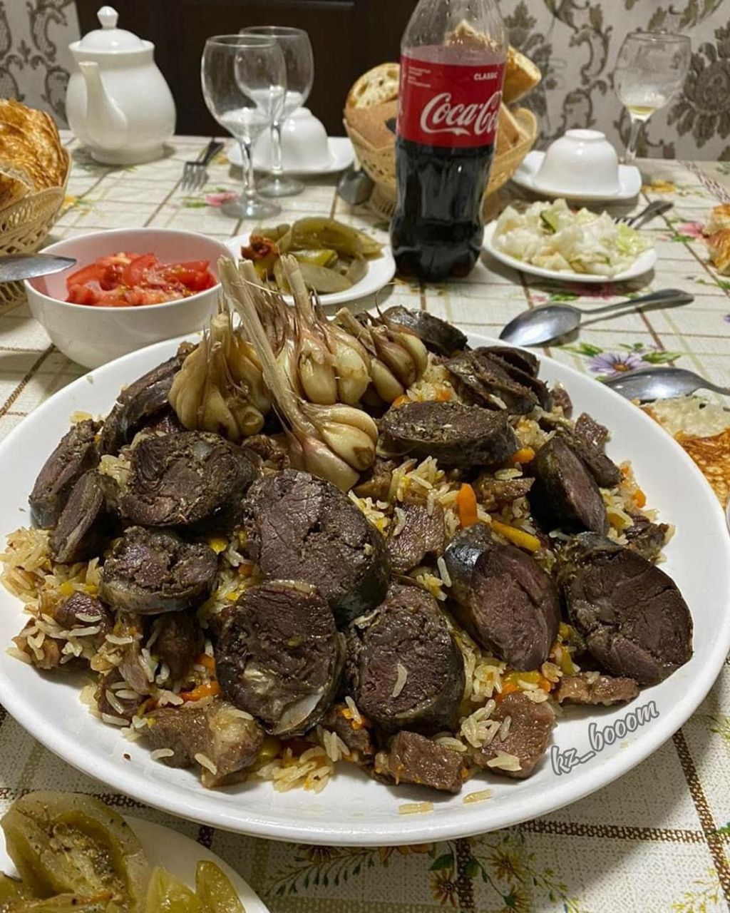 Плов Казанкебеб куырдак