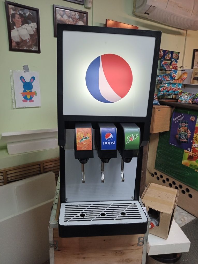 Аппарат Разливной Газвода Кола Pepsi Cola постмикс сатуратор кола пеп