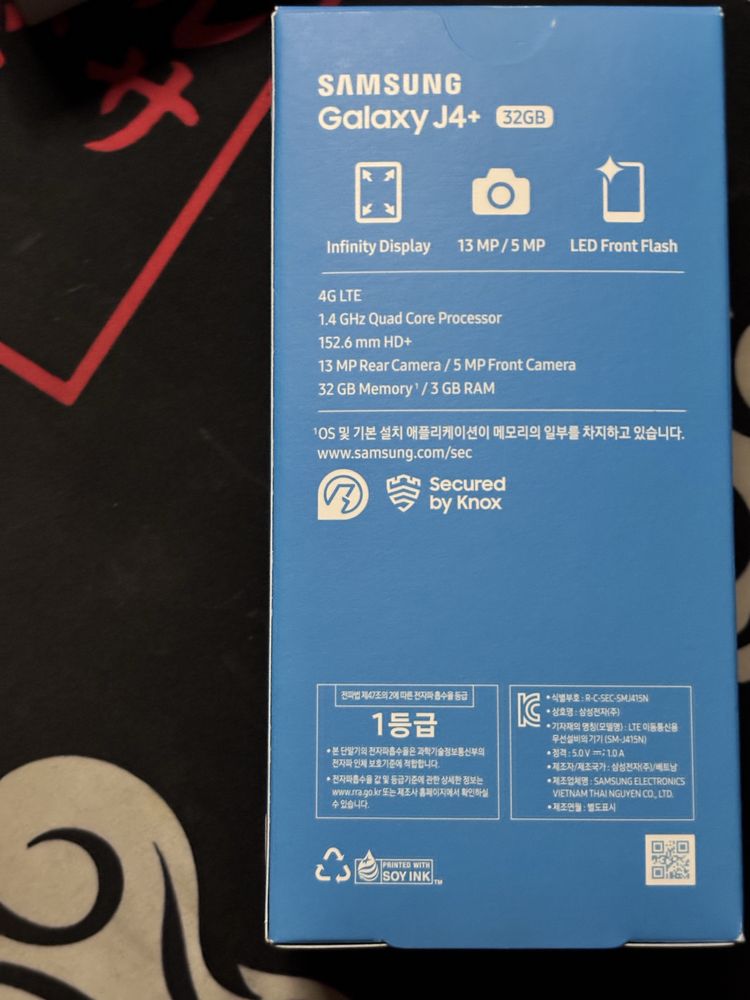Samsung galaxy J4+