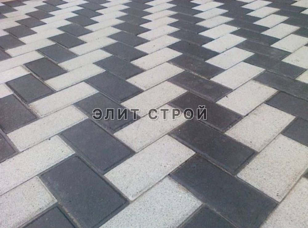 Кирпичики Брусчатка Тротуарная плитка