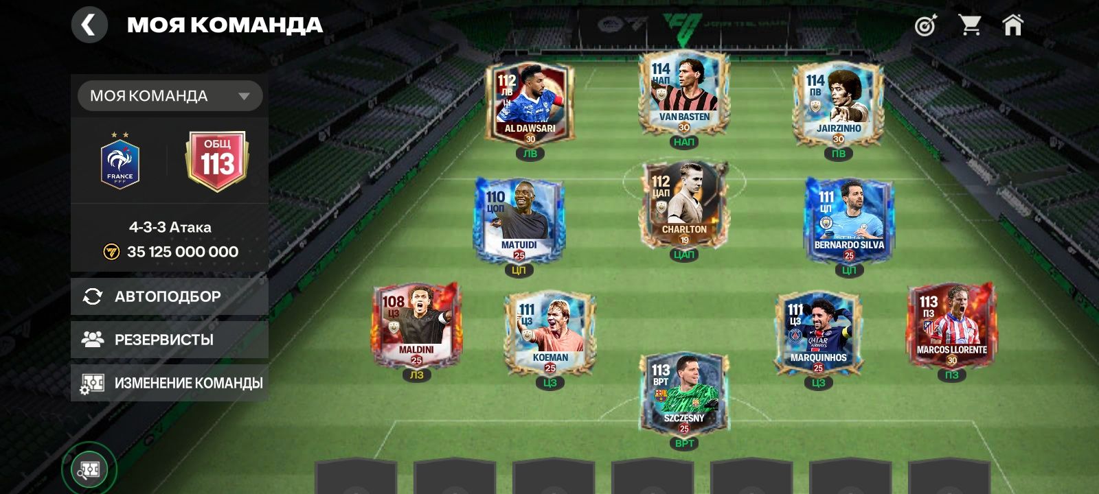 Жирный ак FC Mobile