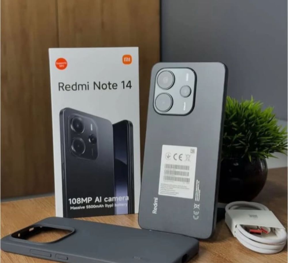 REDMI NOTE 14/256GB новинка телефоны новые РЕДМИ НОТ 14 256ГБ телефон