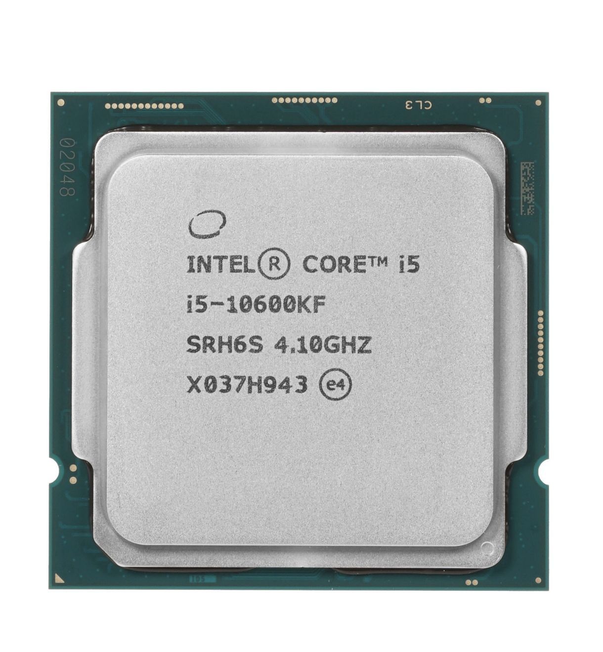 Процессор intel core i5 10600KF (6 ядер 12 потоков)
