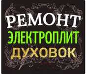 Ремонт электроплит варочных поверхностей духовок духовых шкафов сенсор