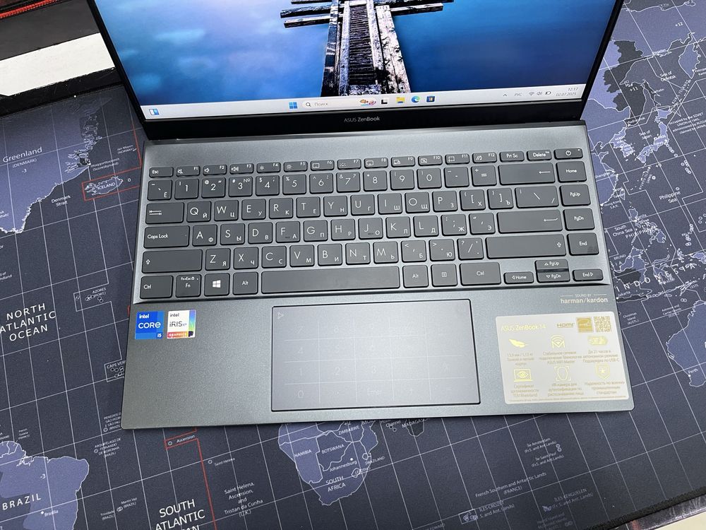 Ультрабук Asus ZenBook 14 Core i5-1135G7RAM 8GB/SSD 512GB/Iris graph