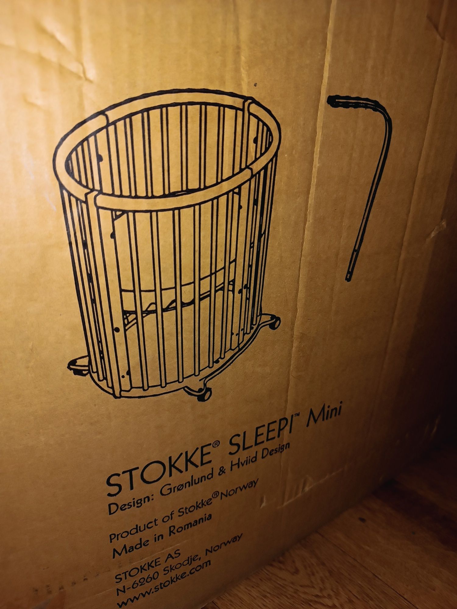 Манеж Stokke цвет темное дерево