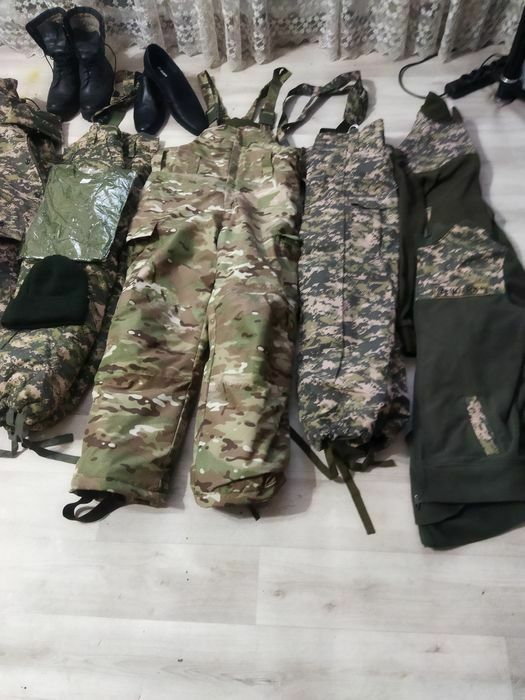 Зимние, летние  военные кожаные берцы, туфли, бушлаты, ватники!