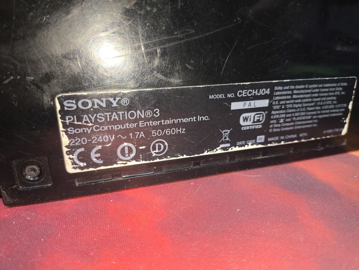 PS3 FAT 500GB/2 Геймпада/3диска/полный комплект/Ред.