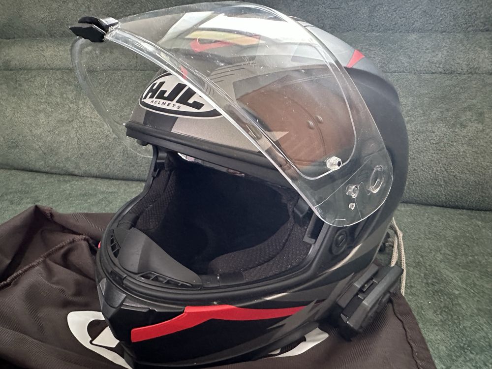 Шлем HJS C70 с горнитурой