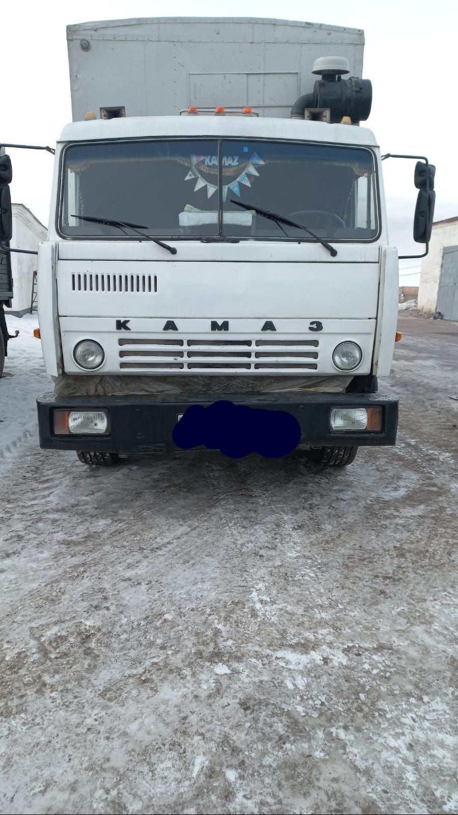 Камаз с прицепом