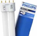 Лампа люминесцентная Philips MASTER PL-L 55W/840/4P 55W 2G11