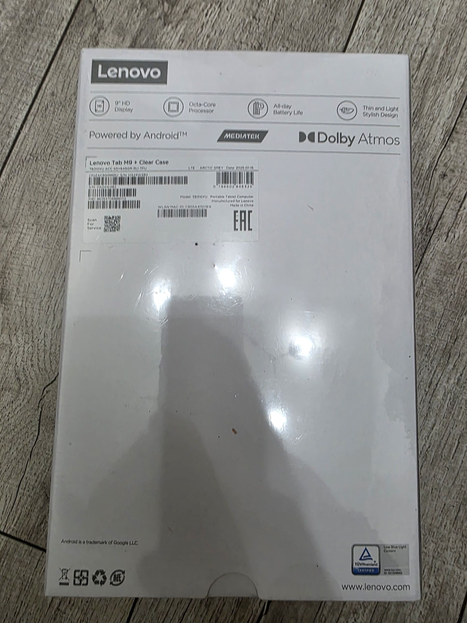 Запечатанный планшет Lenovo Tab M9 64gb