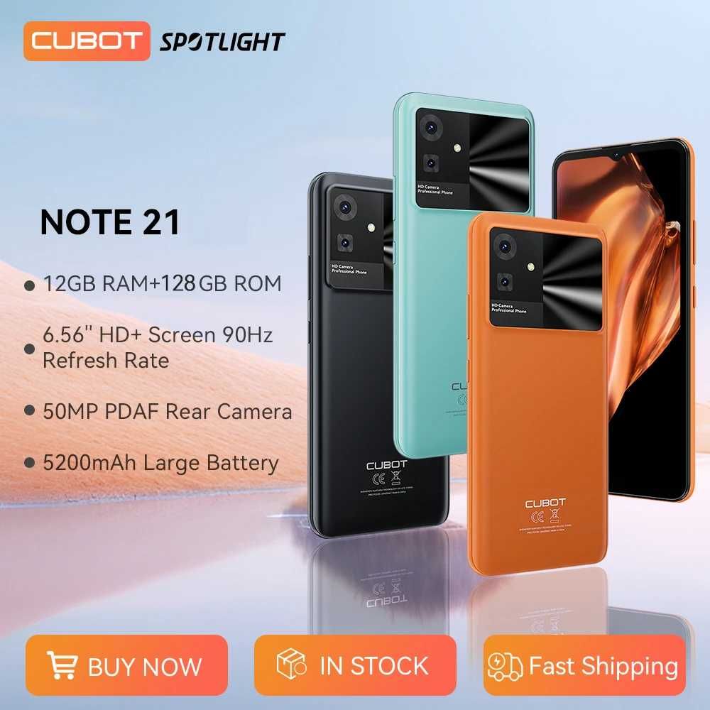 CUBOT note 21/12GB-128GB-1TB/