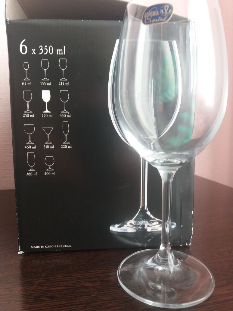 Продам фужеры из "чешского стекла"