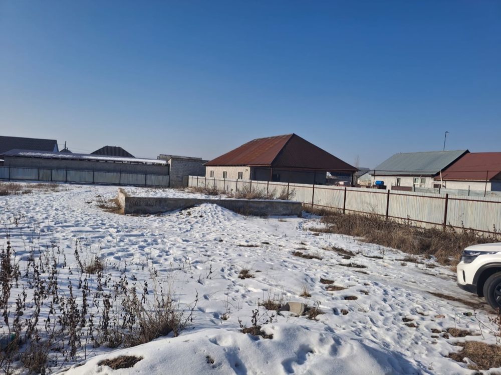 Учаска сатылады фундаментімен