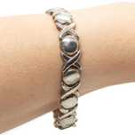Серебряный браслет  XO.925 Italy.Винтаж.1985-90гг.